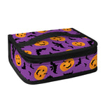 Halloween Bat And Pumpkin Pattern Print Small Lunch Bag