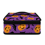 Halloween Bat And Pumpkin Pattern Print Small Lunch Bag