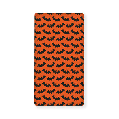 Halloween Bat Pattern Print Baby Crib Sheet
