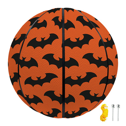 Halloween Bat Pattern Print Basketball