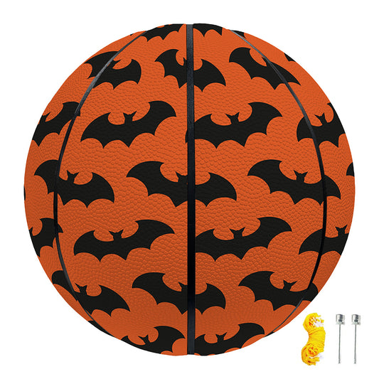 Halloween Bat Pattern Print Basketball