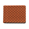 Halloween Bat Pattern Print Bifold Wallet