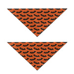 Halloween Bat Pattern Print Dog Bandana