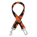 Halloween Bat Pattern Print Dog Seat Belt