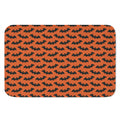 Halloween Bat Pattern Print Indoor Door Mat
