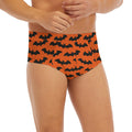 Halloween Bat Pattern Print Men's Briefs