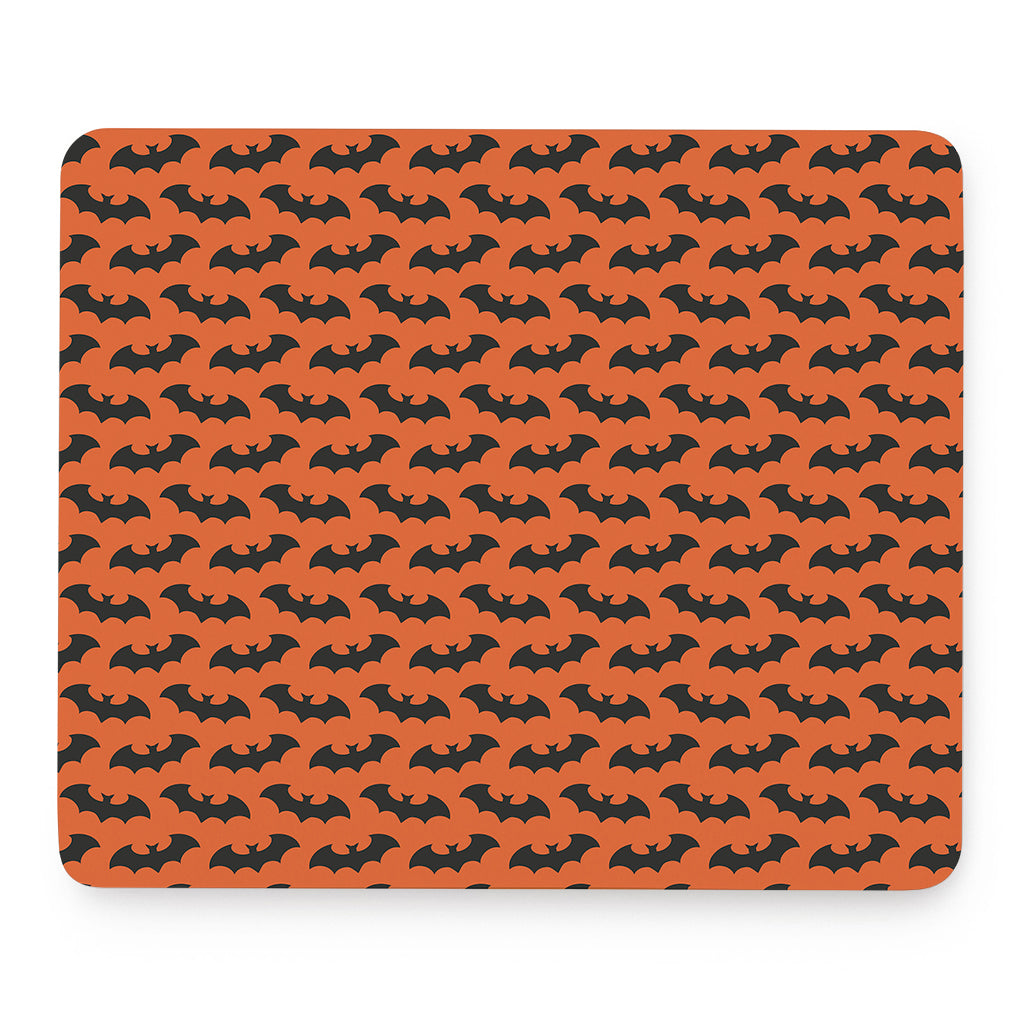 Halloween Bat Pattern Print Mouse Pad