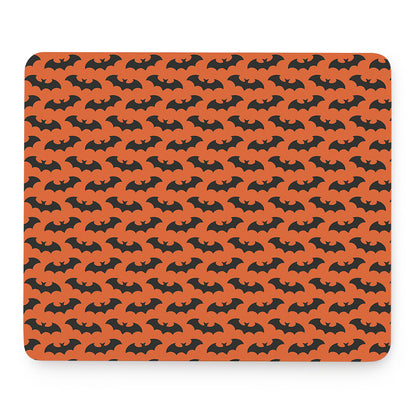 Halloween Bat Pattern Print Mouse Pad