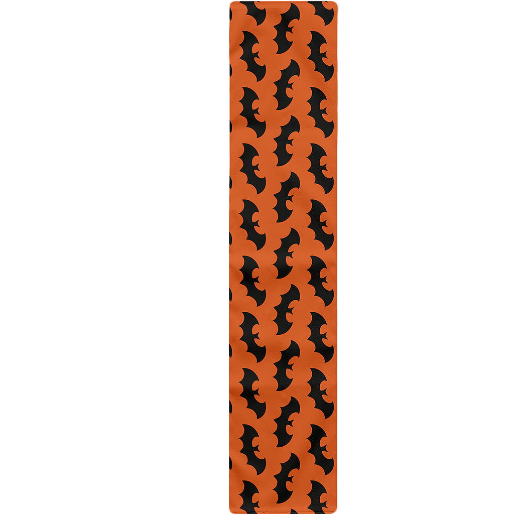 Halloween Bat Pattern Print Table Runner