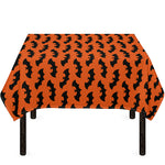 Halloween Bat Pattern Print Tablecloth