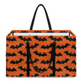 Halloween Bat Pattern Print Utility Tote Bag