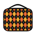Halloween Black And Orange Argyle Print Classic Bible Case