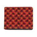 Halloween Black Cat Pattern Print Bifold Wallet