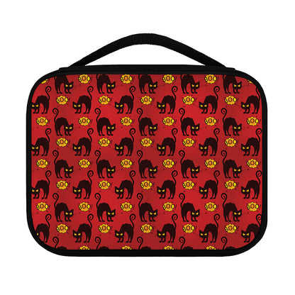 Halloween Black Cat Pattern Print Classic Bible Case