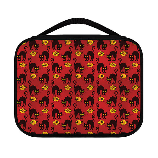 Halloween Black Cat Pattern Print Classic Bible Case