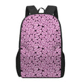 Halloween Brain Print 17 Inch Backpack