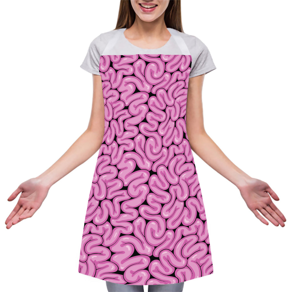 Halloween Brain Print Adjustable Apron