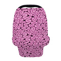 Halloween Brain Print Baby Seat Cover