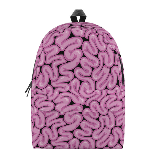 Halloween Brain Print Backpack