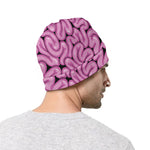 Halloween Brain Print Beanie