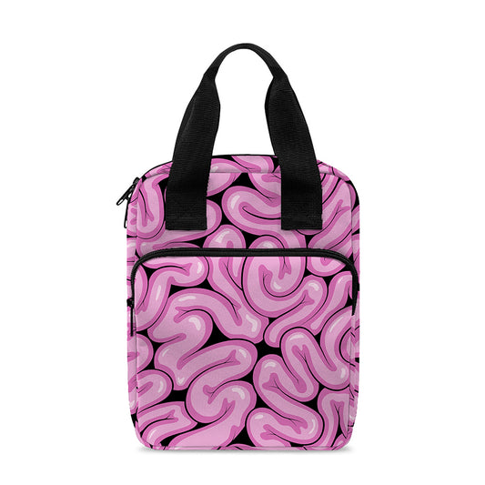 Halloween Brain Print Bible Tote Bag