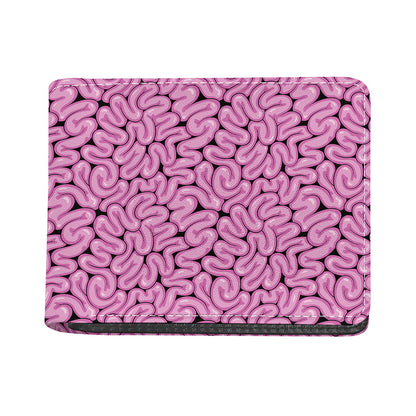 Halloween Brain Print Bifold Wallet