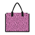 Halloween Brain Print Canvas Tote Bag