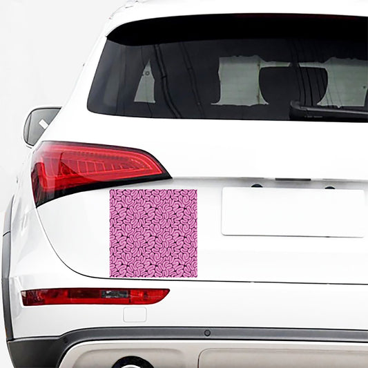 Halloween Brain Print Car Sticker