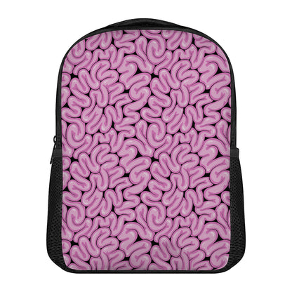 Halloween Brain Print Casual Backpack