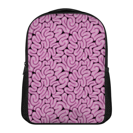 Halloween Brain Print Casual Backpack
