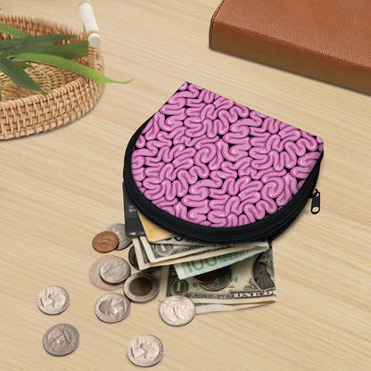 Halloween Brain Print Coin Purse