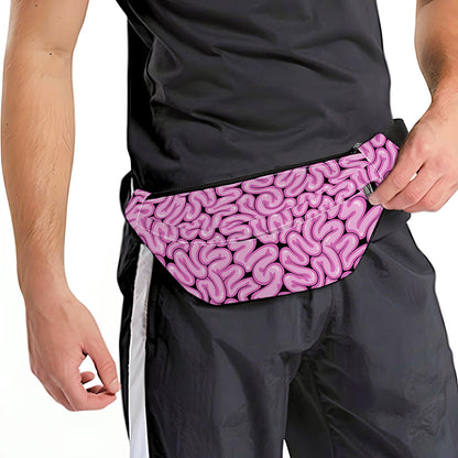 Halloween Brain Print Fanny Pack