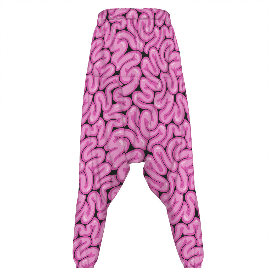 Halloween Brain Print Hammer Pants