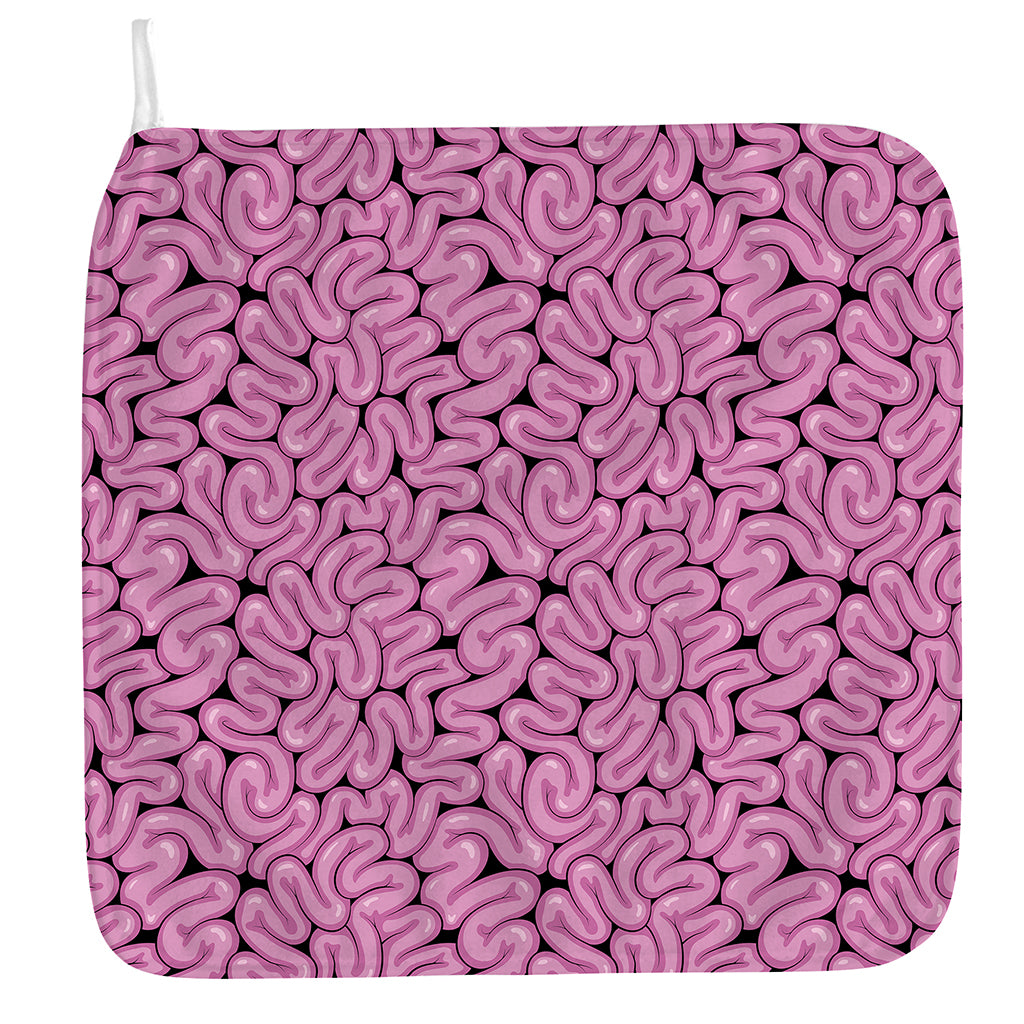 Halloween Brain Print Hand Towel