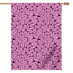 Halloween Brain Print House Flag