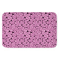 Halloween Brain Print Indoor Door Mat