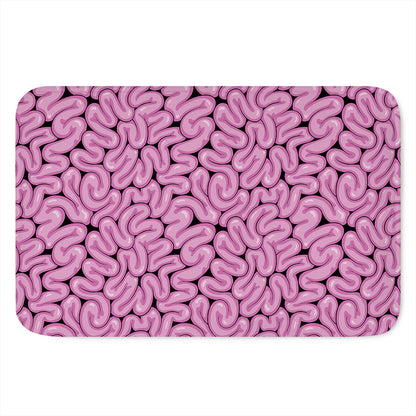 Halloween Brain Print Indoor Door Mat