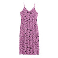 Halloween Brain Print Jersey Midi Cami Dress