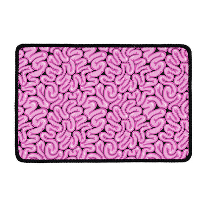 Halloween Brain Print Kitchen Mat