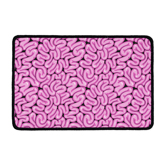 Halloween Brain Print Kitchen Mat