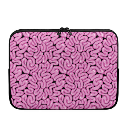 Halloween Brain Print Laptop Sleeve