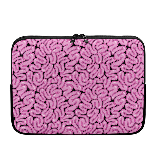 Halloween Brain Print Laptop Sleeve