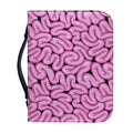 Halloween Brain Print Leather Bible Cover