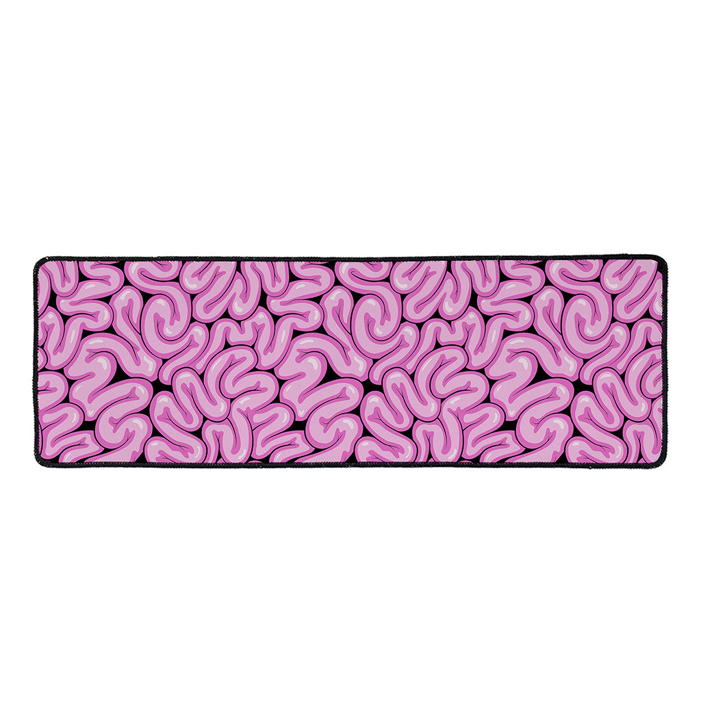 Halloween Brain Print Long Kitchen Mat