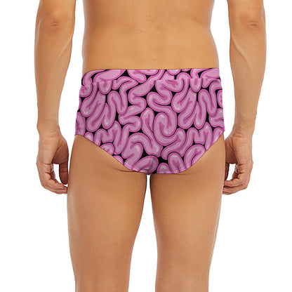 Halloween Brain Print Men's Briefs