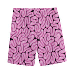 Halloween Brain Print Men's Sports Shorts