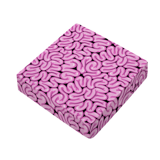 Halloween Brain Print Outdoor Seat Cushion Cover
