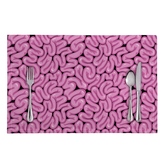 Halloween Brain Print Placemat