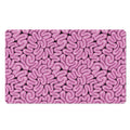 Halloween Brain Print Polyester Doormat