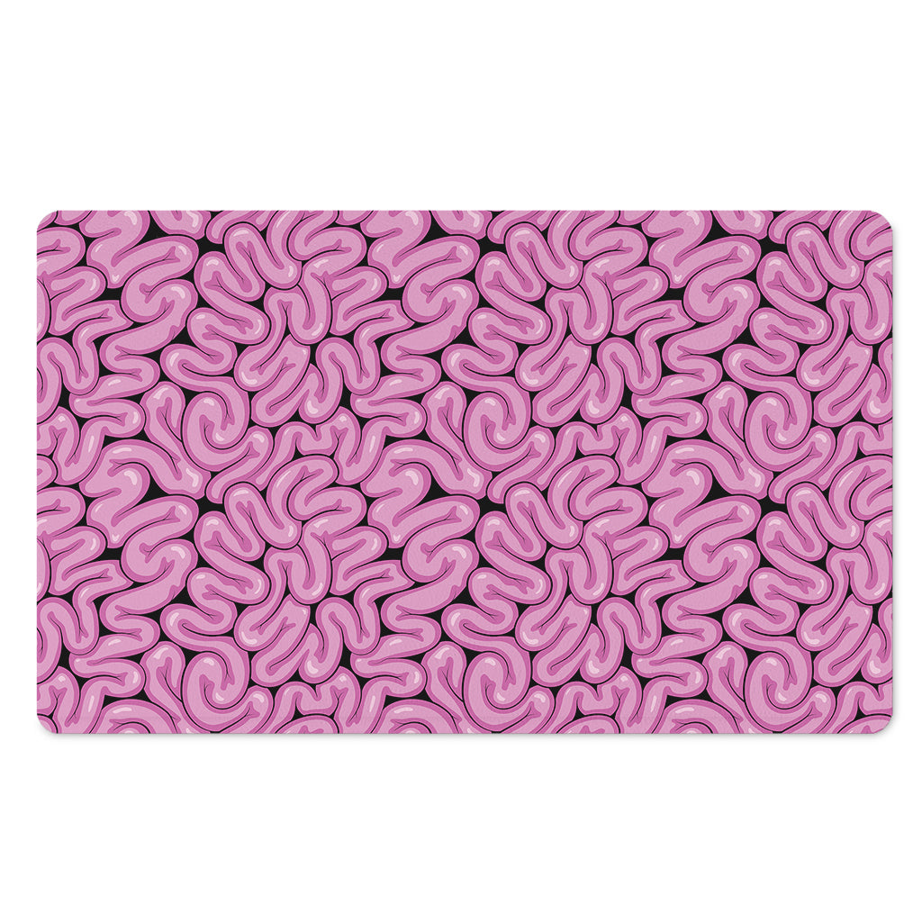 Halloween Brain Print Polyester Doormat
